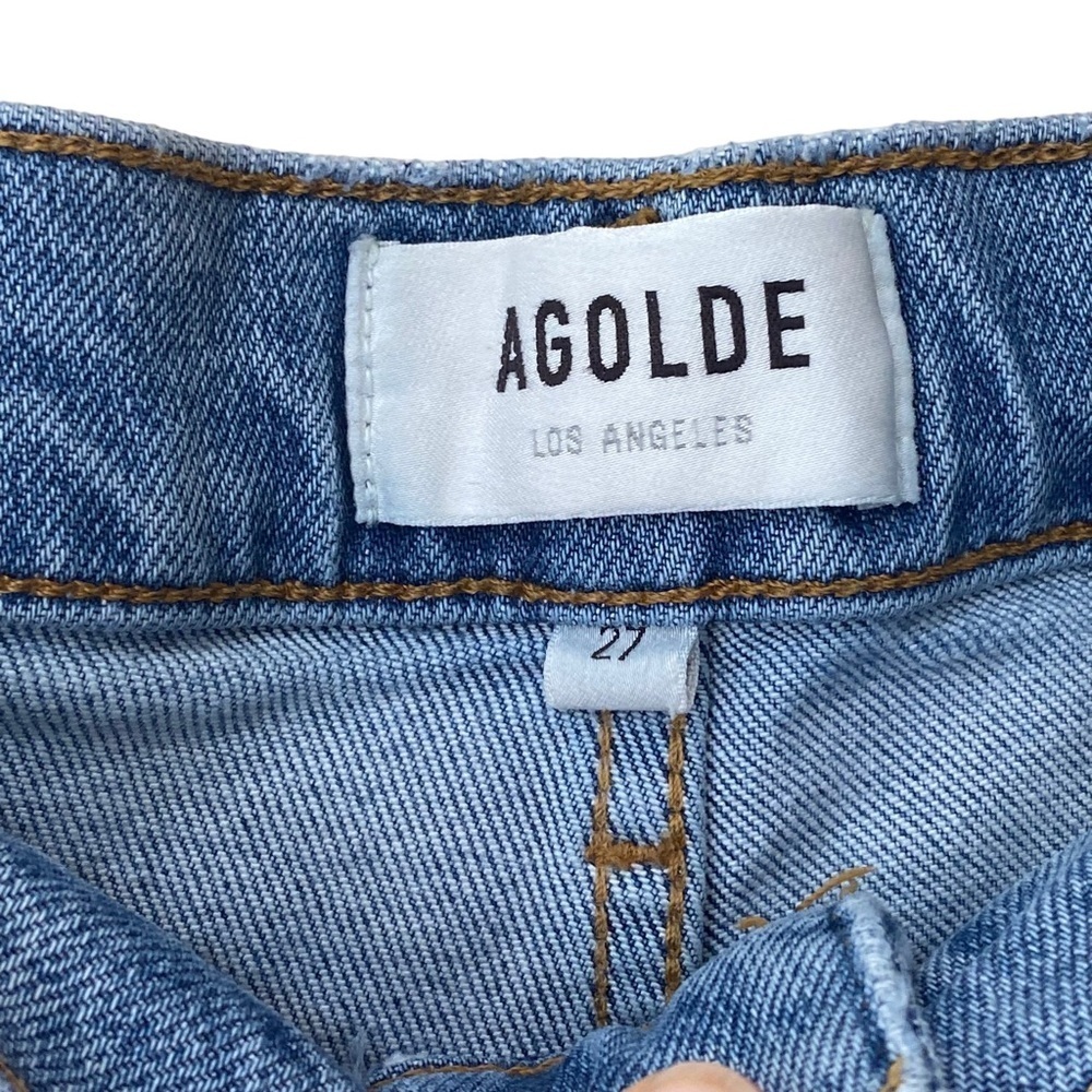 Agolde Riley High Rise Straight Crop Jean - Picture 6 of 13